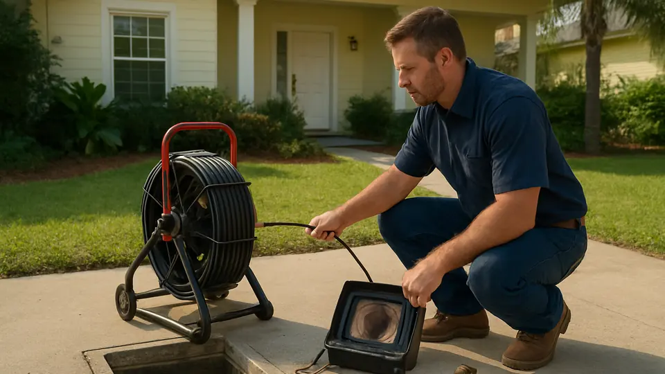 What Happens During a Sewer Camera Inspection in Hammock Bay