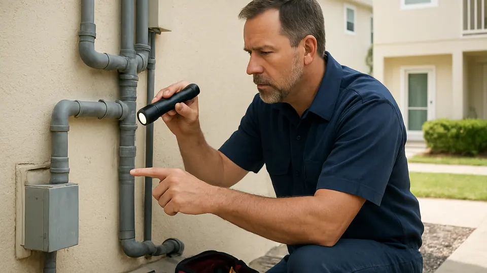 Identifying Polybutylene Plumbing in Inlet Beach