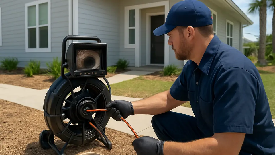 What Happens During a Sewer Camera Inspection in Inlet Beach