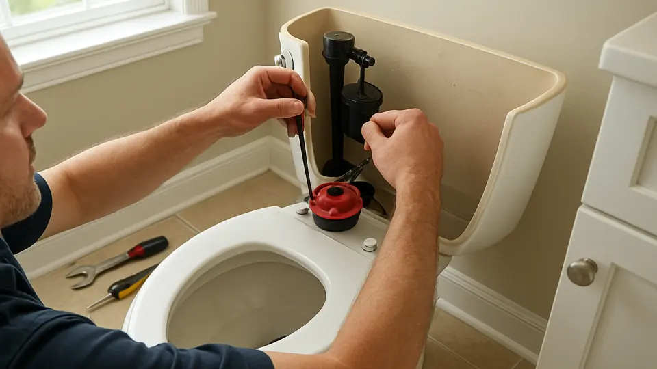 Why a Toilet Keeps Running in Santa Rosa Beach