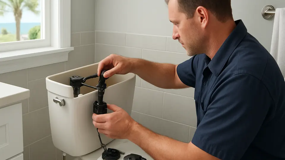 Why a Toilet Keeps Running in Seagrove Beach