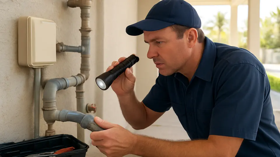 Identifying Polybutylene Plumbing in Seaside