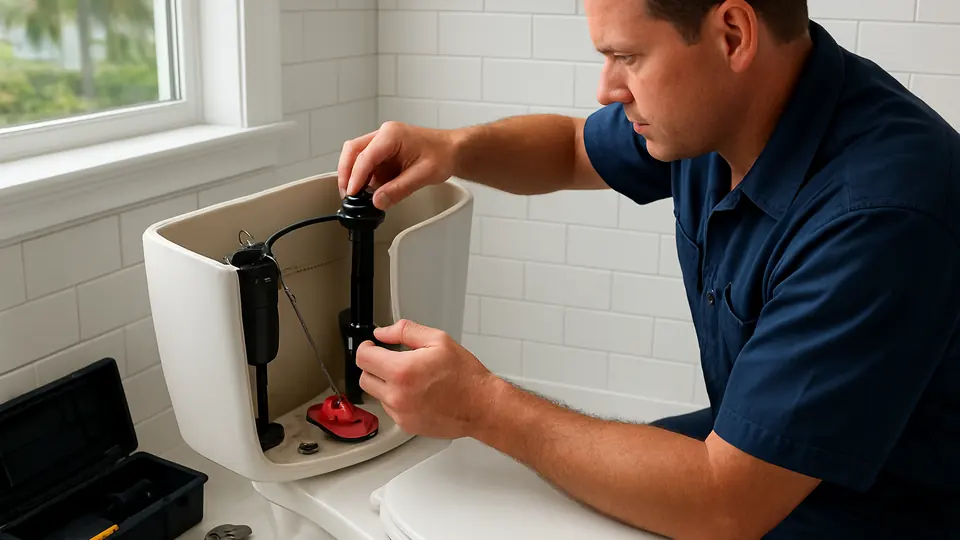 Why a Toilet Keeps Running in Seaside