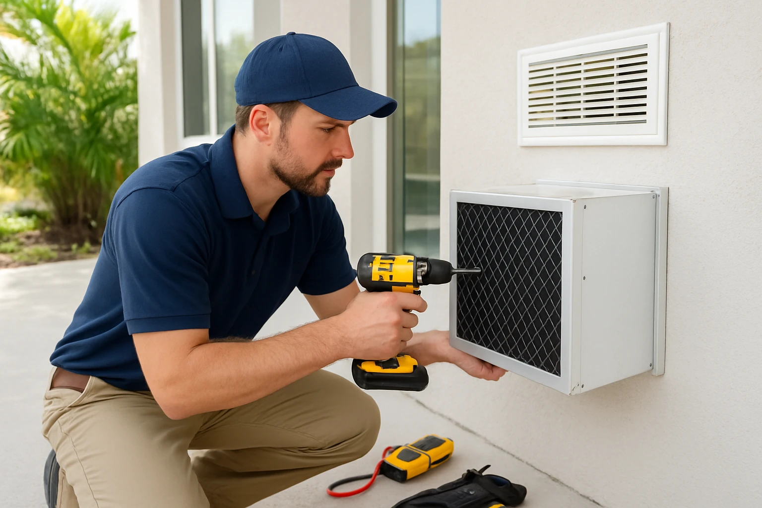 Air Scrubber Installation in Valparaiso, FL