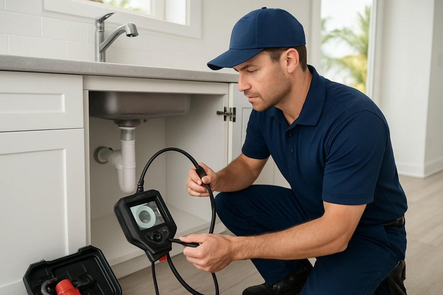 Camera Inspection Services in Lower Grand Lagoon, FL