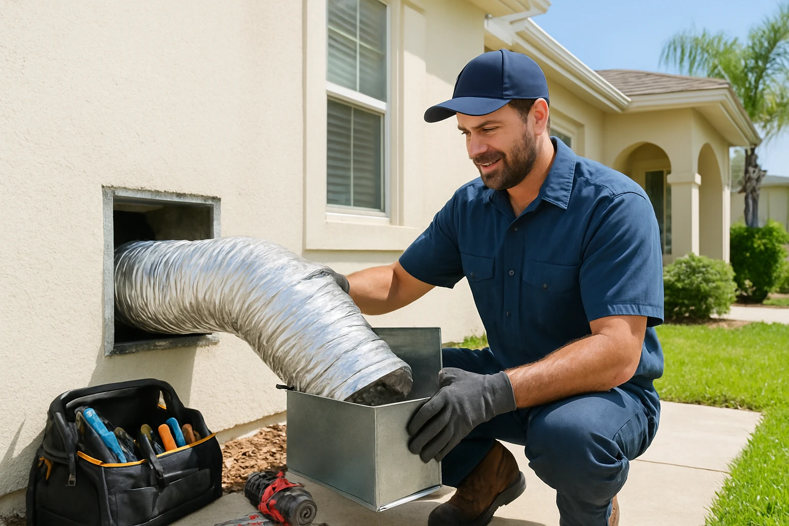 Duct Replacement Metal or Fiberglass in Hammock Bay, FL
