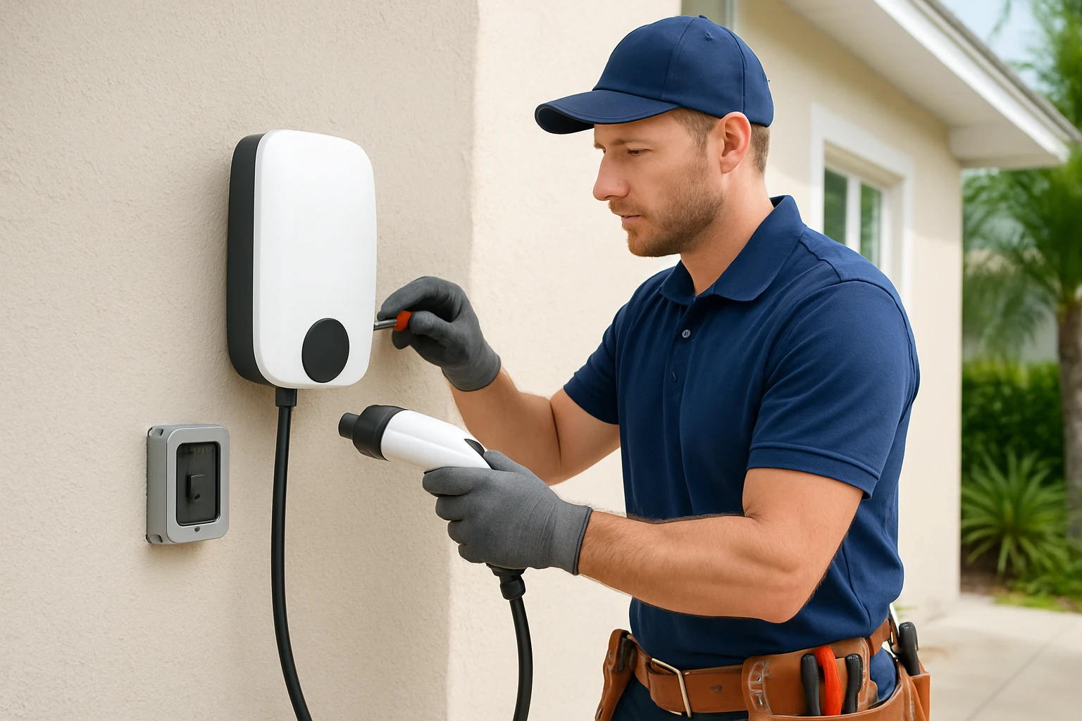 EV Charger Installation in Lower Grand Lagoon, FL