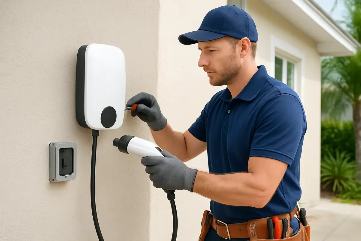EV Charger Installation in Upper Grand Lagoon, FL