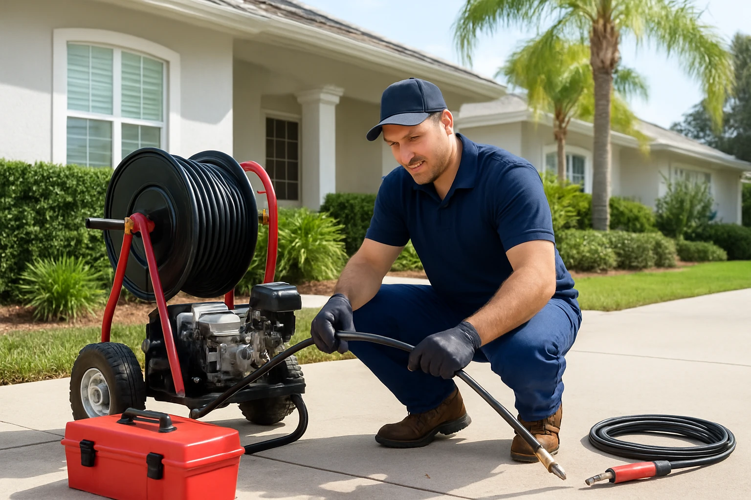 Hydro Jetting Services in Lower Grand Lagoon, FL