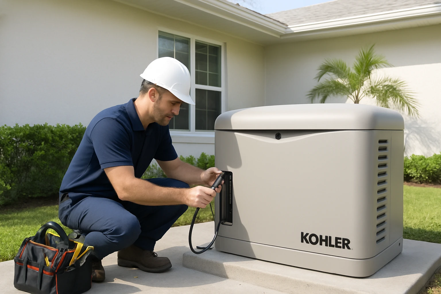 Kohler Generator Installation in Panama City Beach, FL