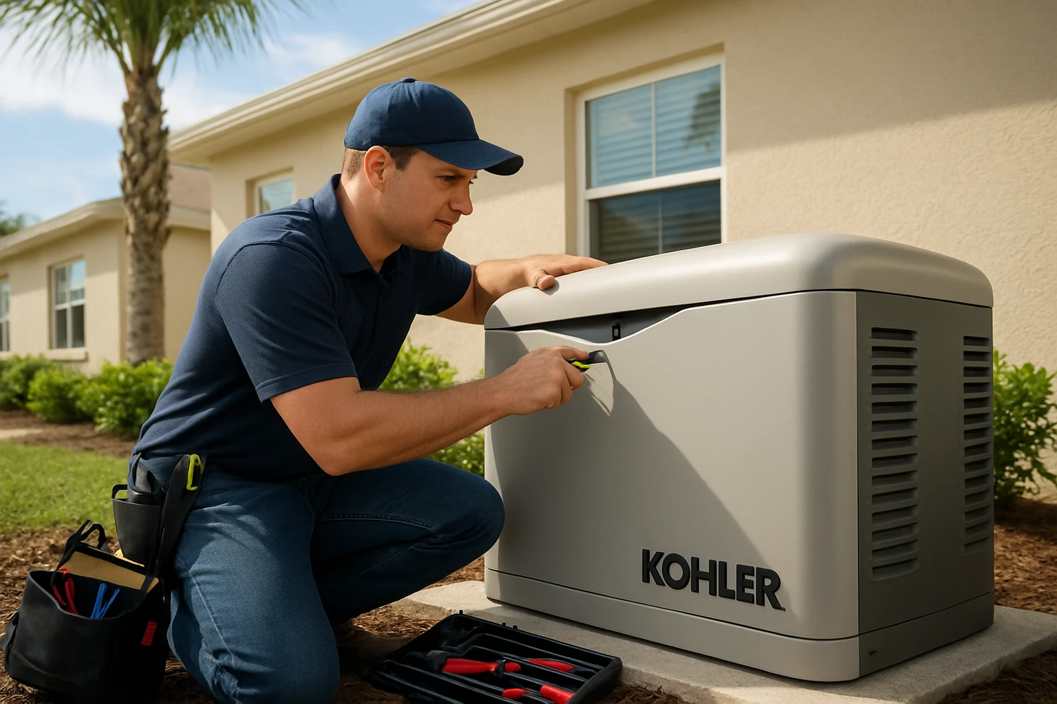Kohler Power Generator Installation and Maintenance in Laguna Beach, FL