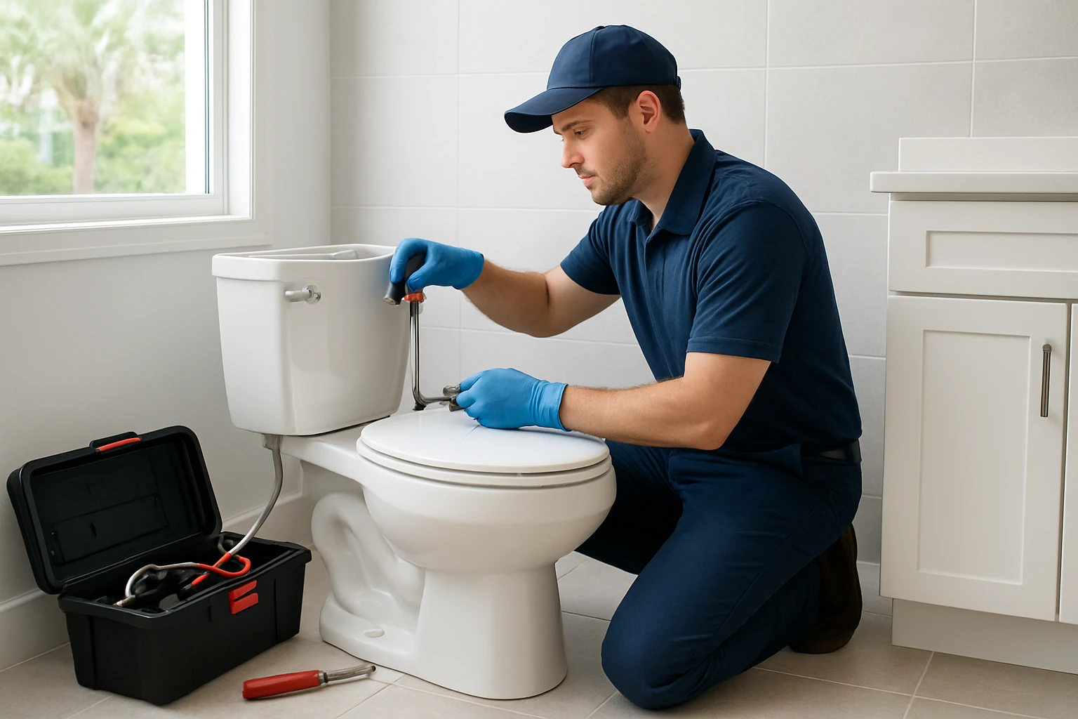 Toilet Repair and Replace in Springfield, FL