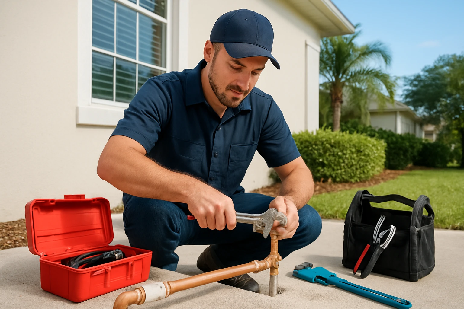 Water Line Replacement in Miramar Beach, FL